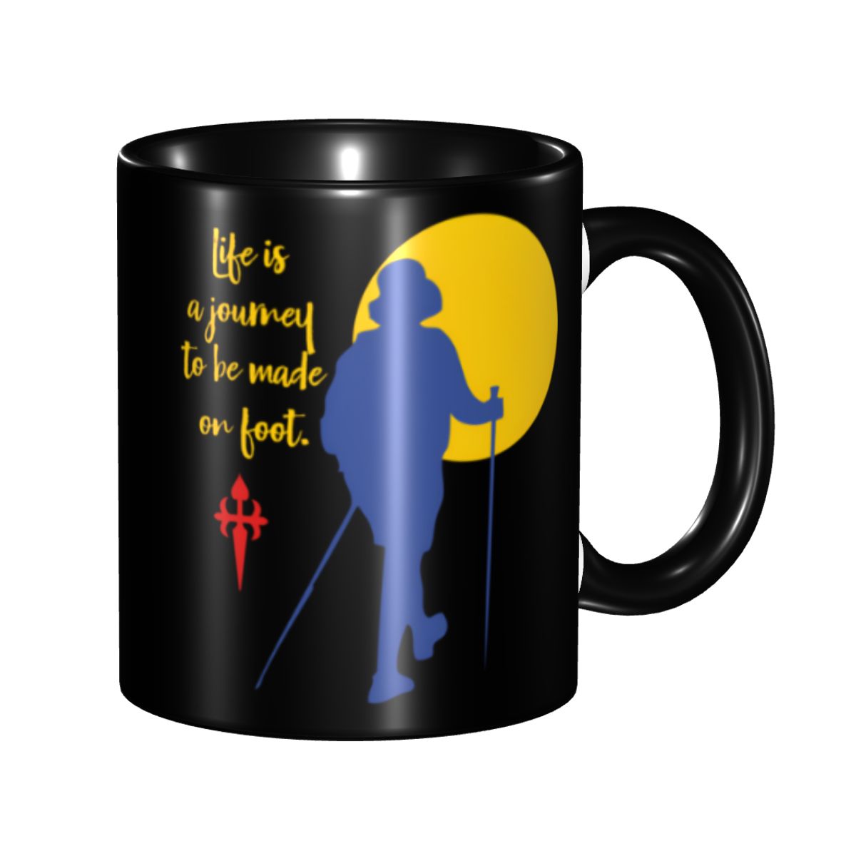 Water Tea And Coffee - Buen Camino De Santiago Kaffeebecher DIY