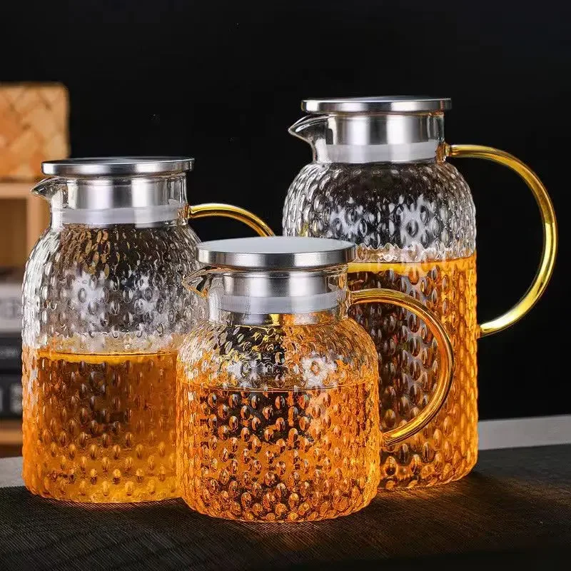Coffee Tea Water Heater - Große Kapazität hitze beständige Glas Teekanne