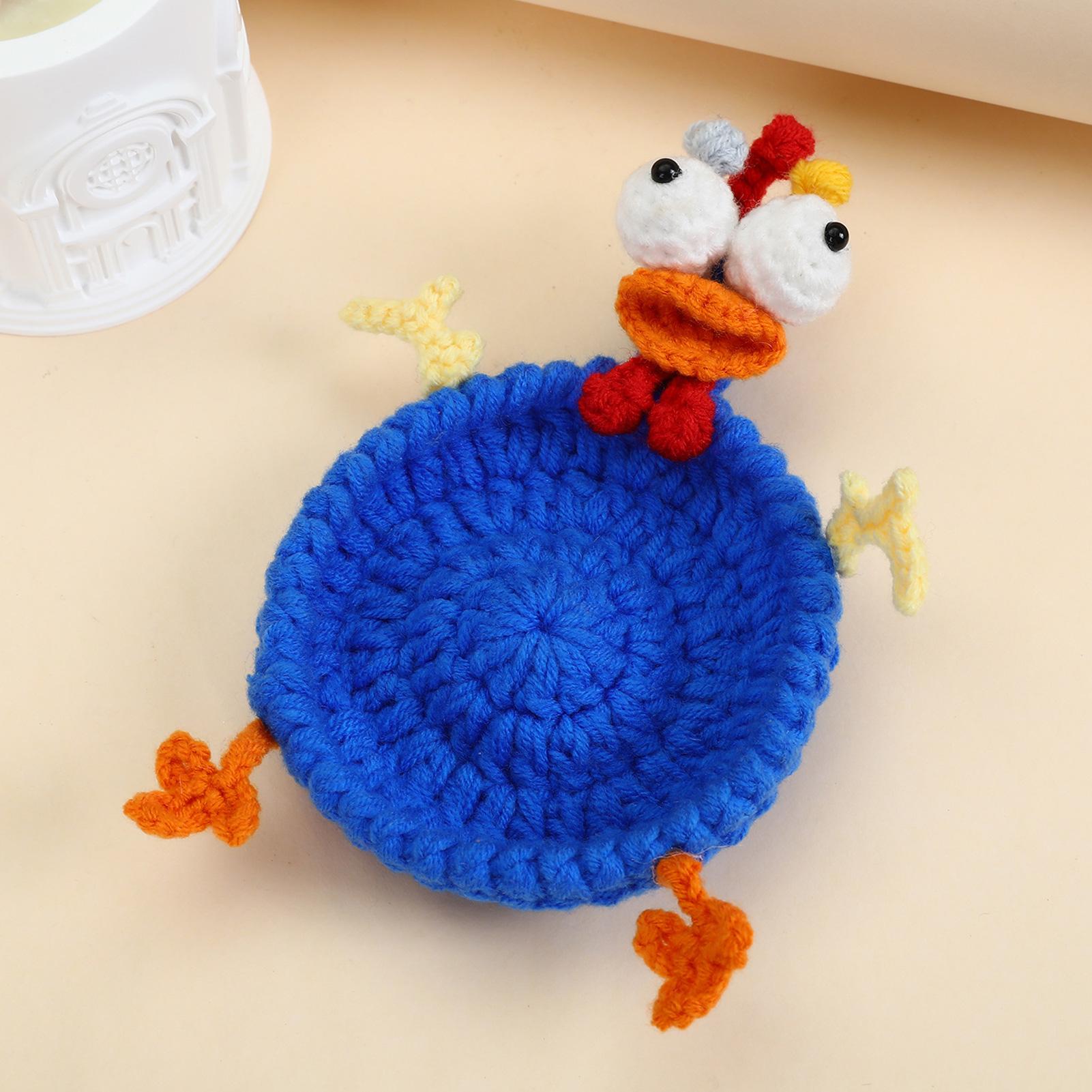Coffee Tea Knits - Gehäkelte Untersetzer 3D Gestrickte Gewebte Tassenuntersetzer