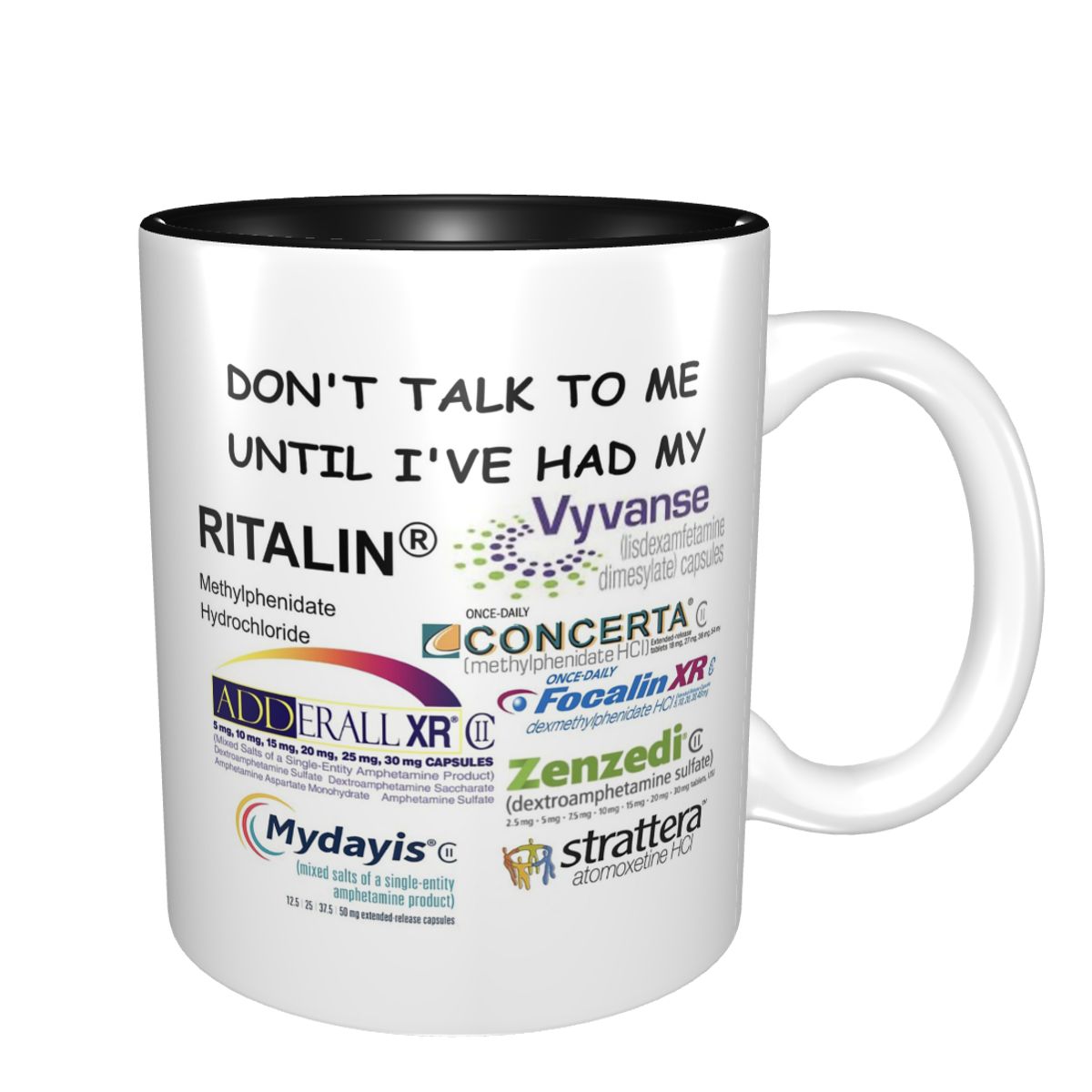 Coffee Tea Me - Tasse mit Aufschrift „Don't Talk To
