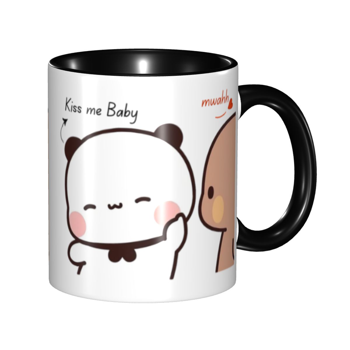Coffee Tea Me - Personalisierte Kiss Me Baby Mwah Bubu