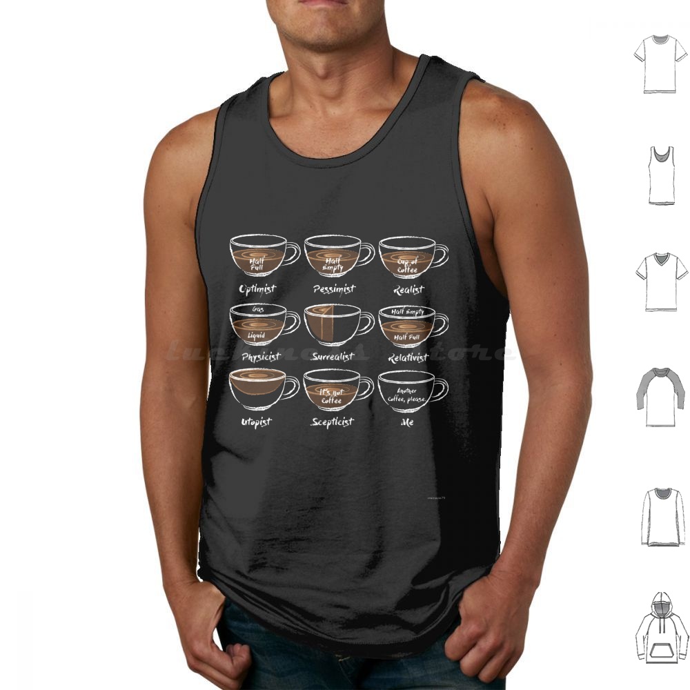 Coffee Tea Knits - Another Coffee Tank Tops Weste ärmellos