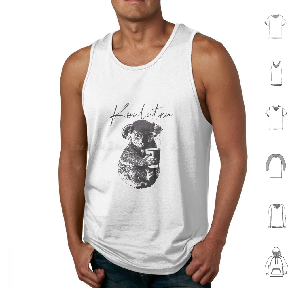 Coffee Tea Joke - Koalatea Tanktops Weste ärmellos Tee Koala