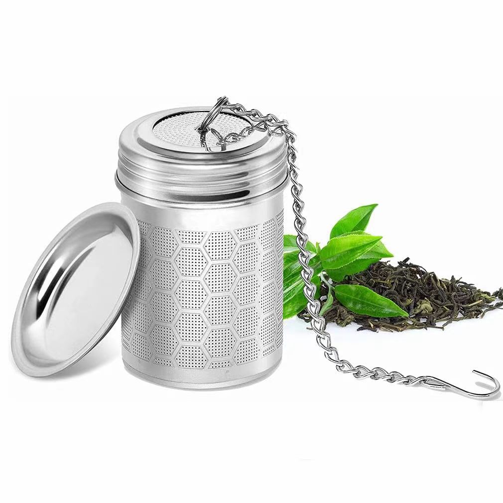 Coffee Tea Infusion - 1 Stück Teesieb, rostfreier Edelstahl-Teefilter, wiederverwendbarer