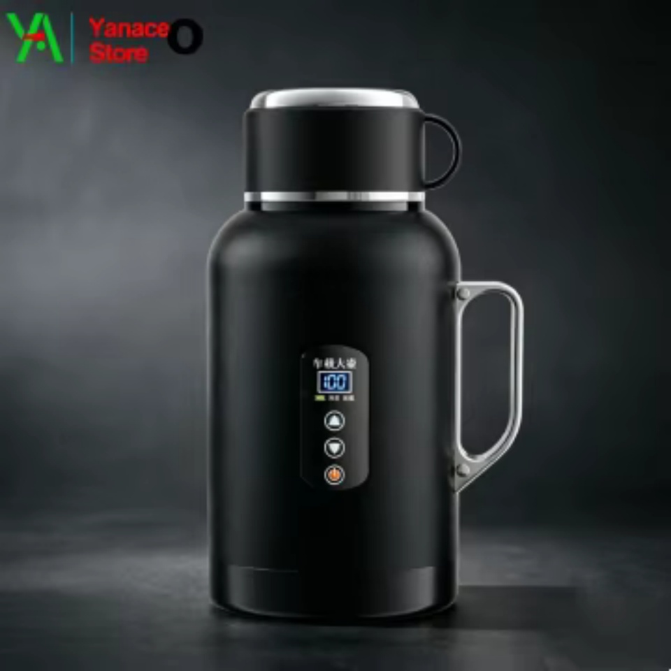 Coffee Tea Water Heater - 12V 24V Auto-Wasserkocher Tragbarer Reisebecher-Wärmer LKW-Fahrzeug-Kaffee-Tee-Zubereiter