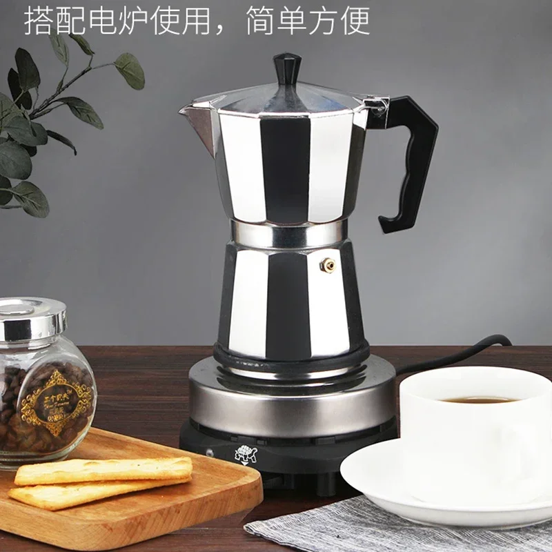 Moka Pot Stove - 150 Aluminium Moka Topf mit elektrischem