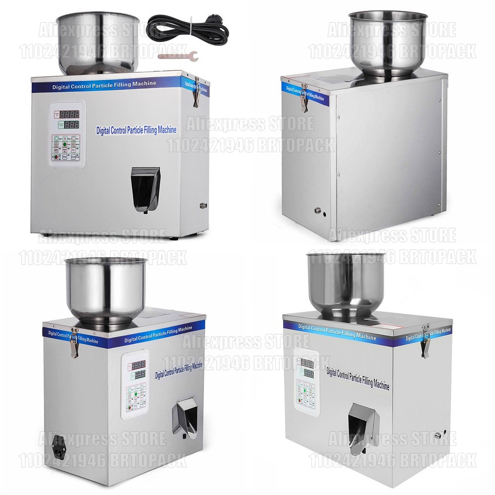 Coffee Tea & Espresso Appliances - Automatische Gewürzpulver-Abfüllmaschine 120G/200G Granulat Tee Kaffeebohnen