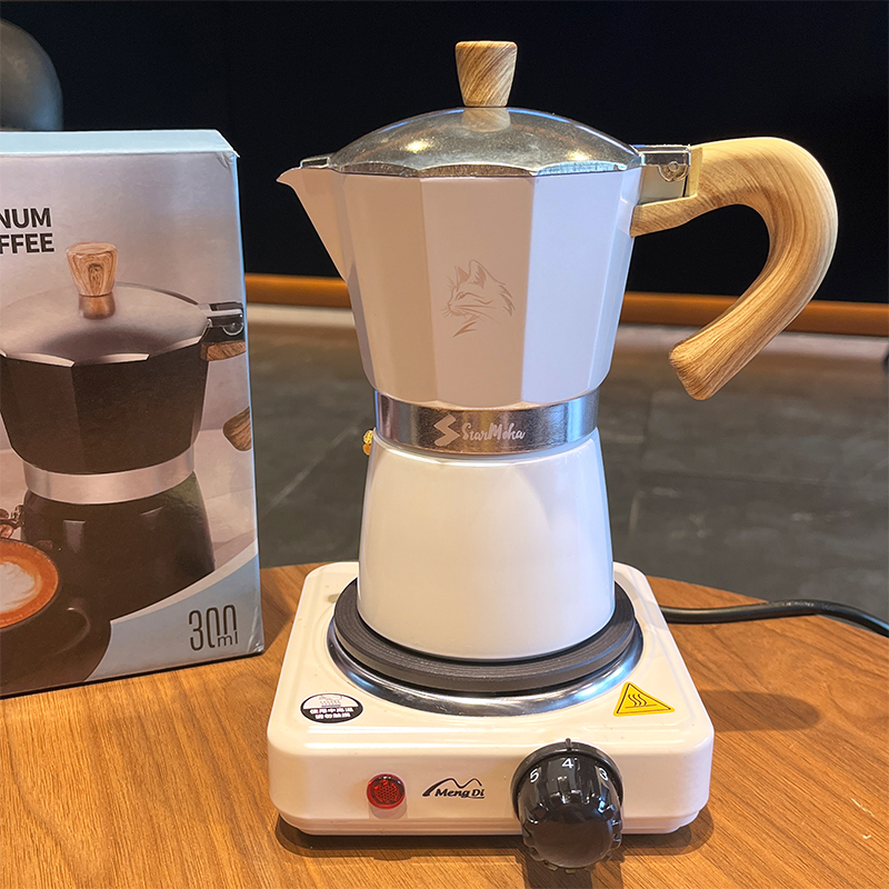 Moka-Kanne 3/6 Tassen - Italie – Moka Pot Stove Bewertung und Preis