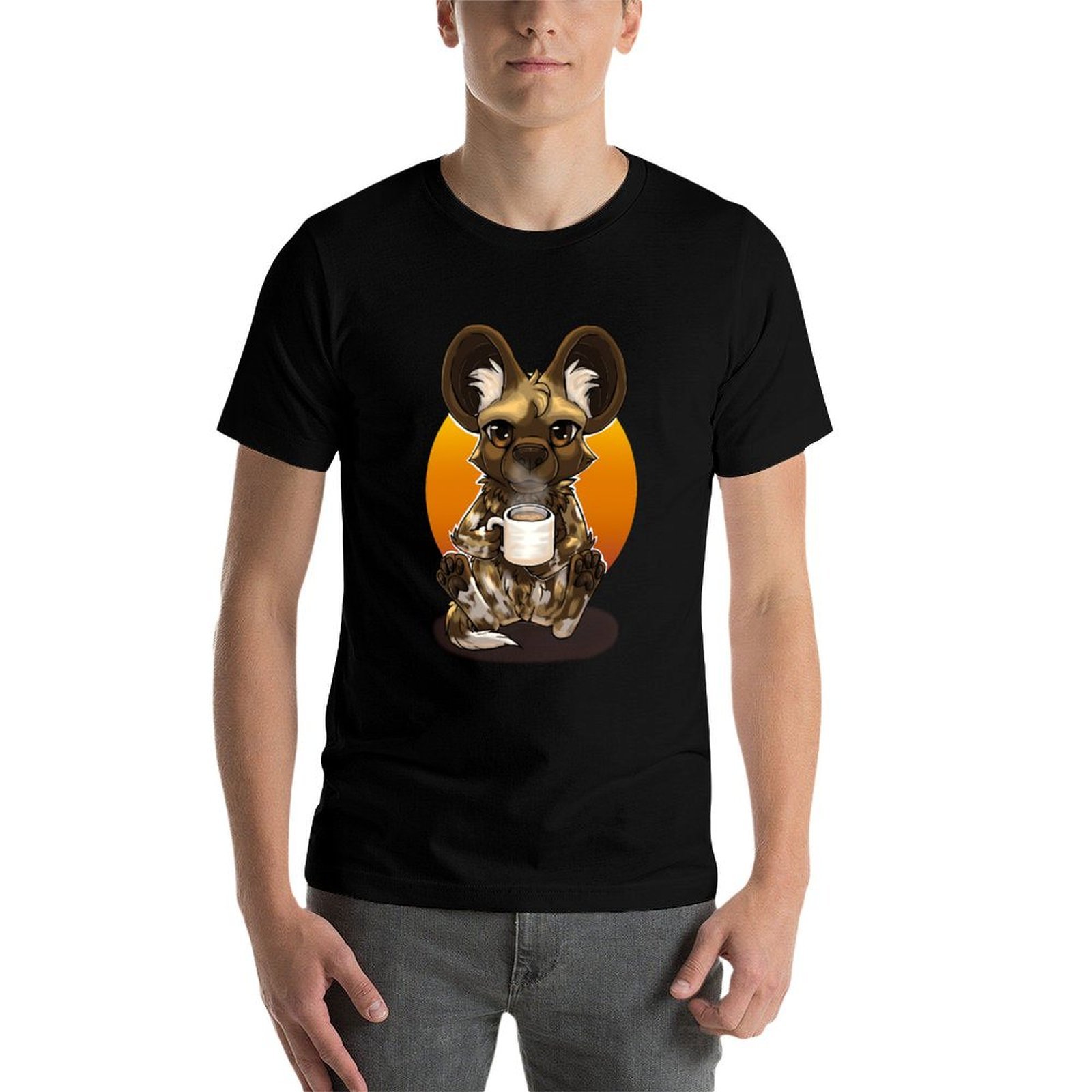 T-Shirt mit afrikanischem Wild – Coffee Tea Knits Bewertung und Preis