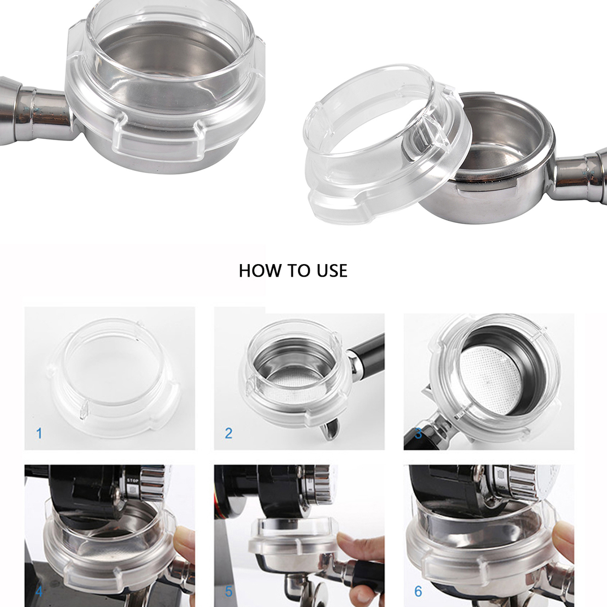 58mm Dosiertrichter für Espres – Coffee Tea Making Machine Bewertung und Preis