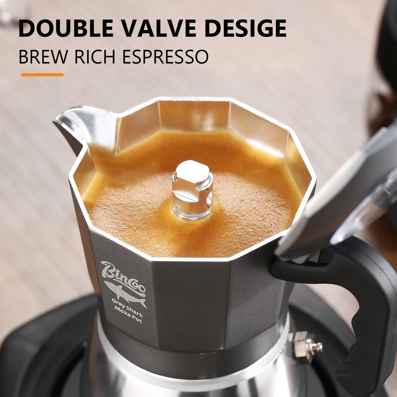 Bincoo 2-Tassen Doppelventil M – Moka Pot Stove Bewertung und Preis