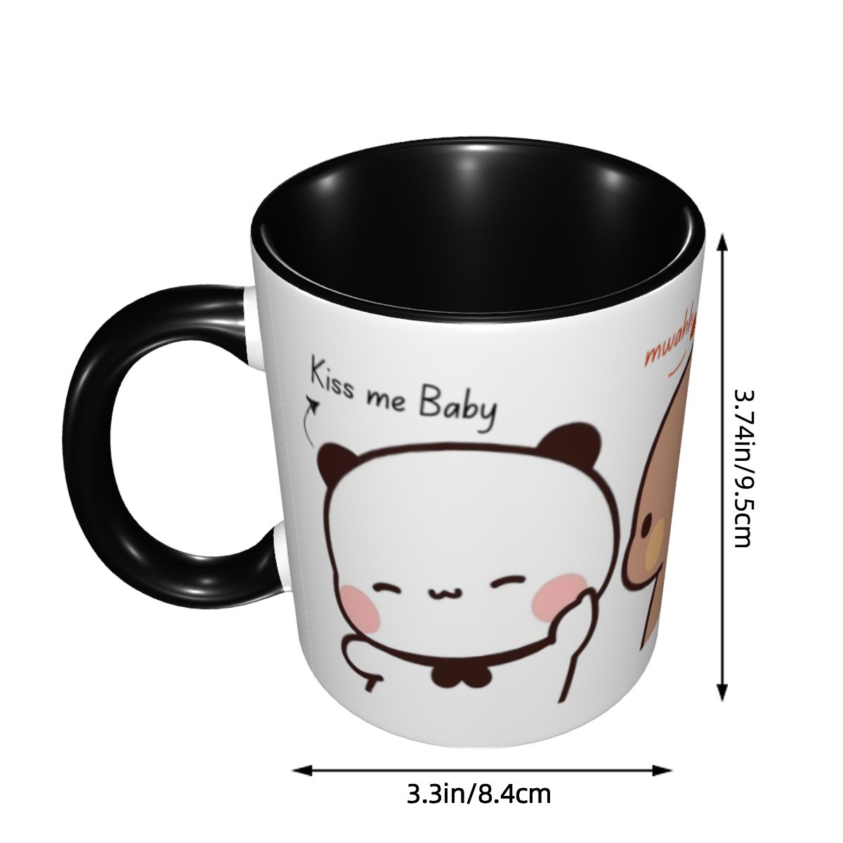 Personalisierte Kiss Me Baby M – Coffee Tea Me Bewertung und Preis