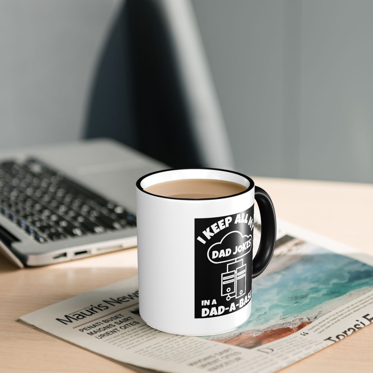 Ich bewahre alle Papa-Scherze  – Coffee Tea Joke Bewertung und Preis