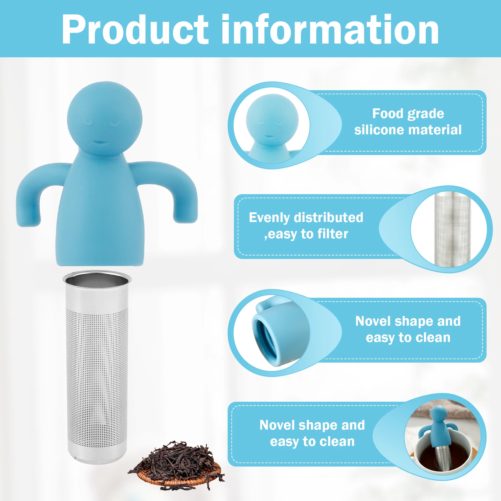 Edelstahl Infuser Teesieb Teeb – Coffee Tea Infusion Bewertung und Preis