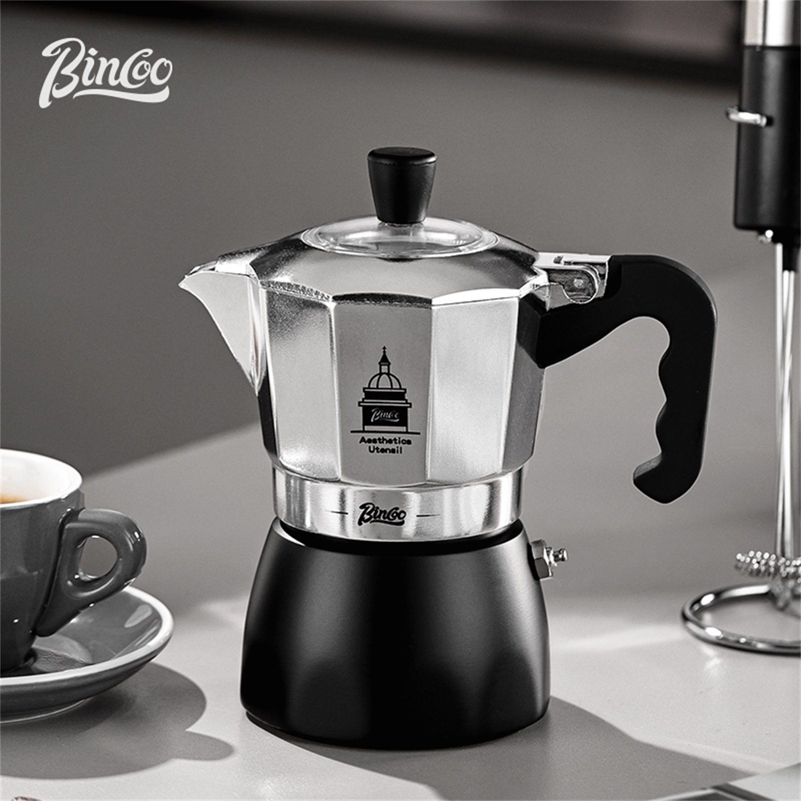 BINCOO Doppelventil-Moka-Topf, – Moka Pot Stove Bewertung und Preis