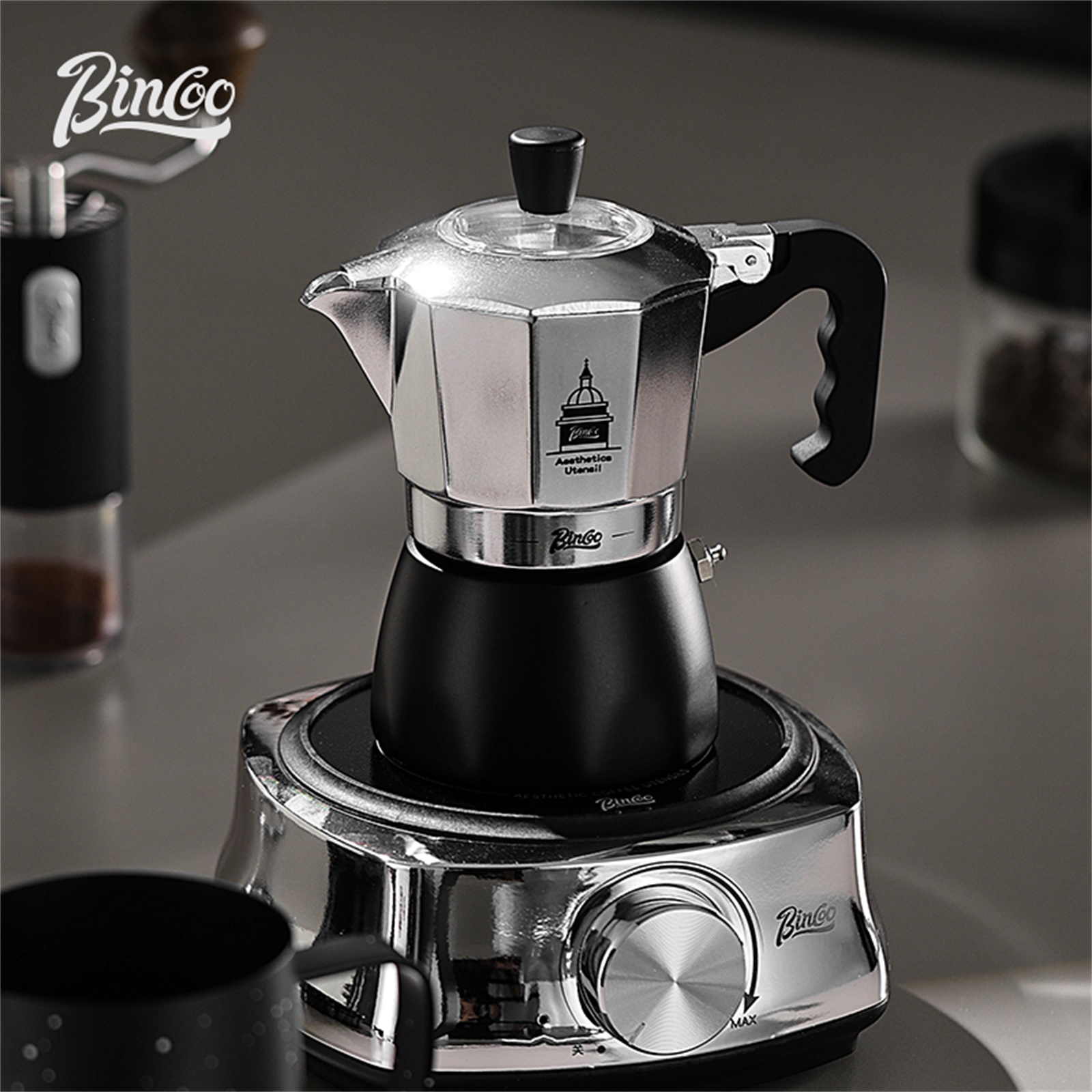 BINCOO Doppelventil-Moka-Topf, – Moka Pot Stove Bewertung und Preis