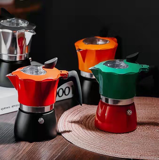 Zweifarbiges 150/300 ml visuel – Moka Pot Stove Bewertung und Preis