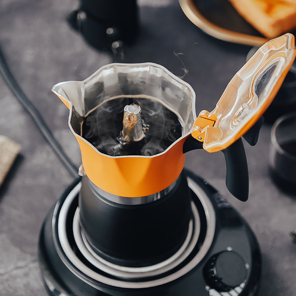 Zweifarbiges 150/300 ml visuel – Moka Pot Stove Bewertung und Preis
