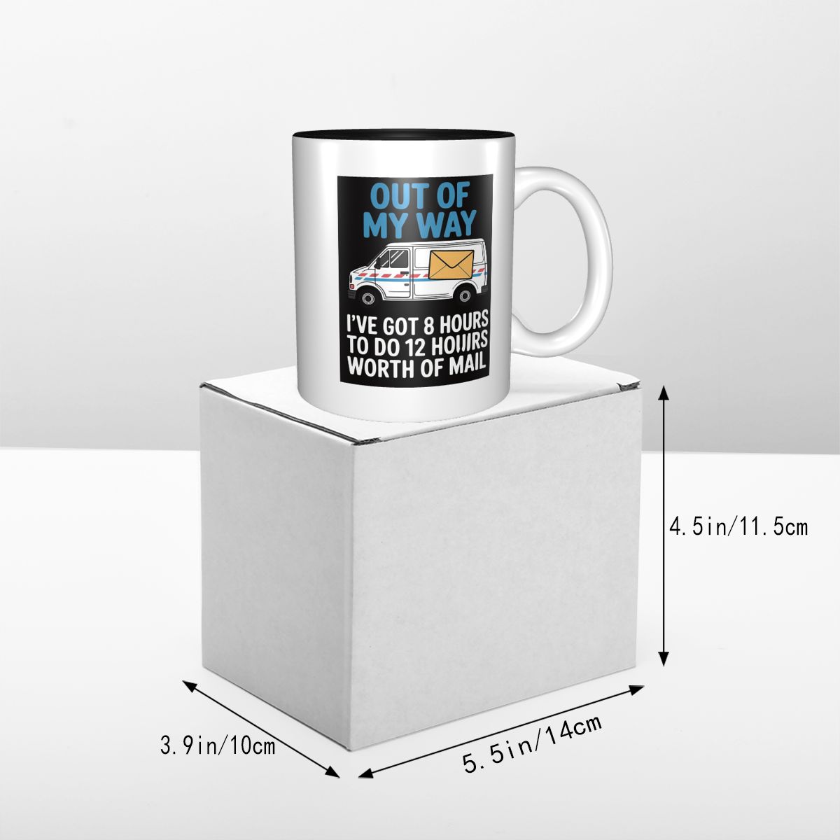 Lustiger Postfahrer-Witz für L – Coffee Tea Joke Bewertung und Preis