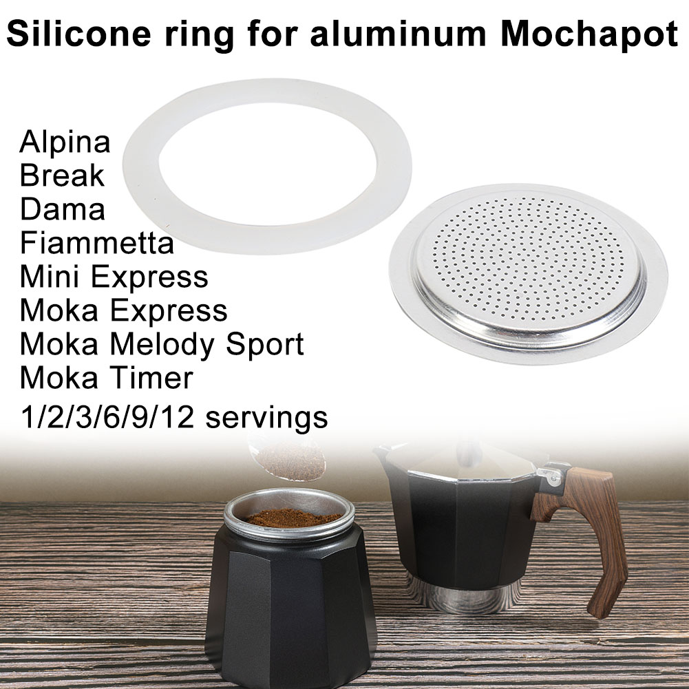 1 Satz Gummi dichtung dichtung – Moka Pot Stove Bewertung und Preis