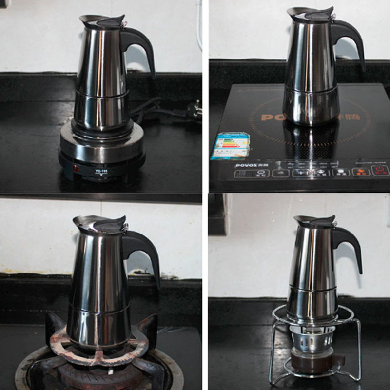 100ml/200ml/300ml/450ml/600ml  – Moka Pot Stove Bewertung und Preis