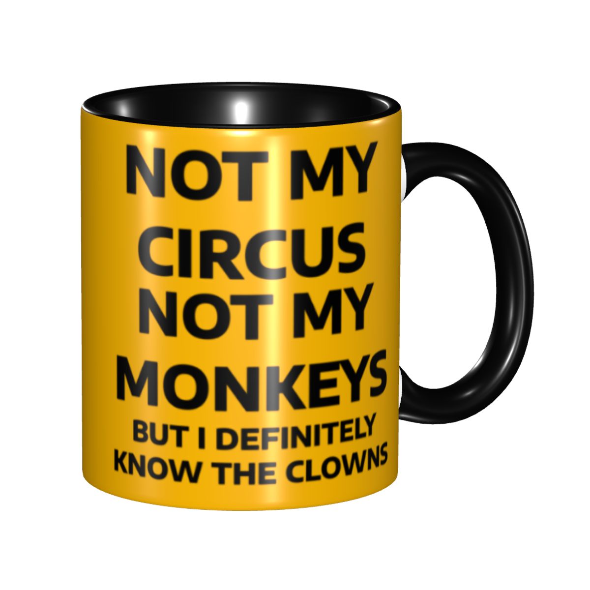 Kaffeebecher „Not My Circus No – Water Tea And Coffee Bewertung und Preis