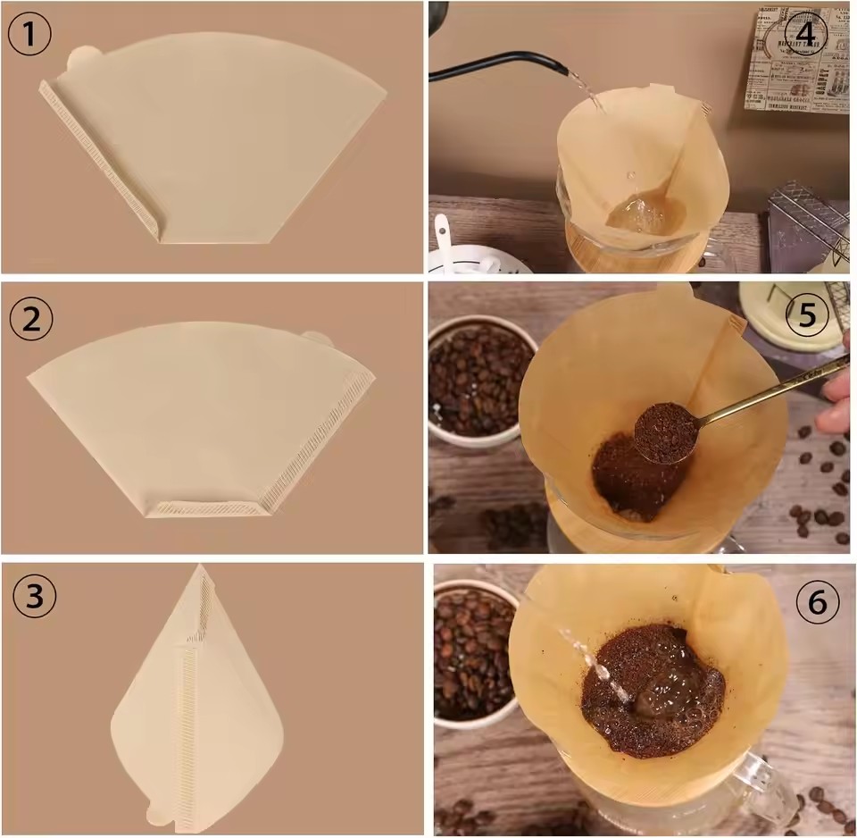 50 Stück/Set Kaffeefilter aus  – Coffee Tea Infusion Bewertung und Preis