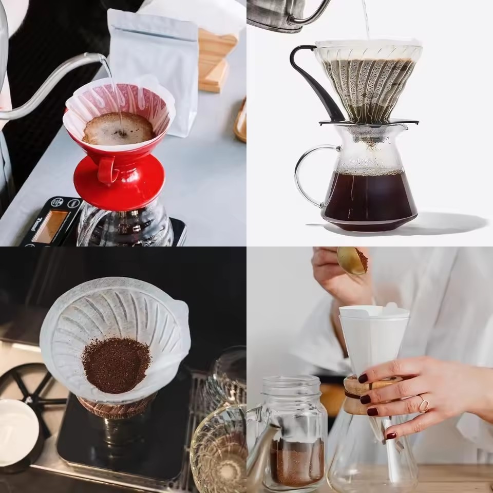 50 Stück/Set Kaffeefilter aus  – Coffee Tea Infusion Bewertung und Preis