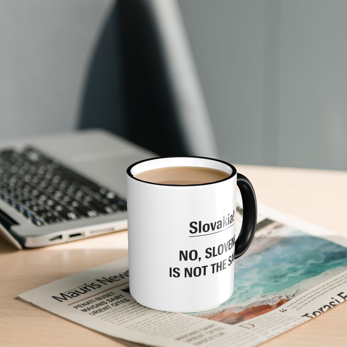 Lustiger Geographie-Witz Slowa – Coffee Tea Joke Bewertung und Preis