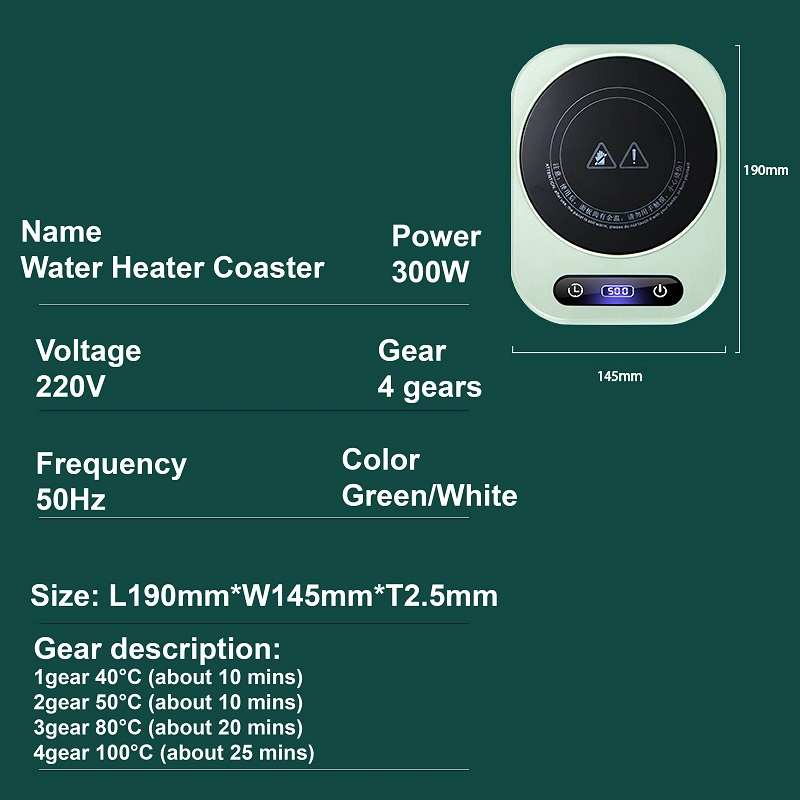 300W Elektrischer Kaffee-Milch – Coffee Tea Water Heater Bewertung und Preis