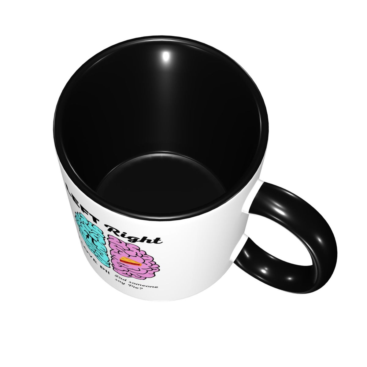 Linke und Rechte Gehirnhälfte  – Coffee Tea Joke Bewertung und Preis