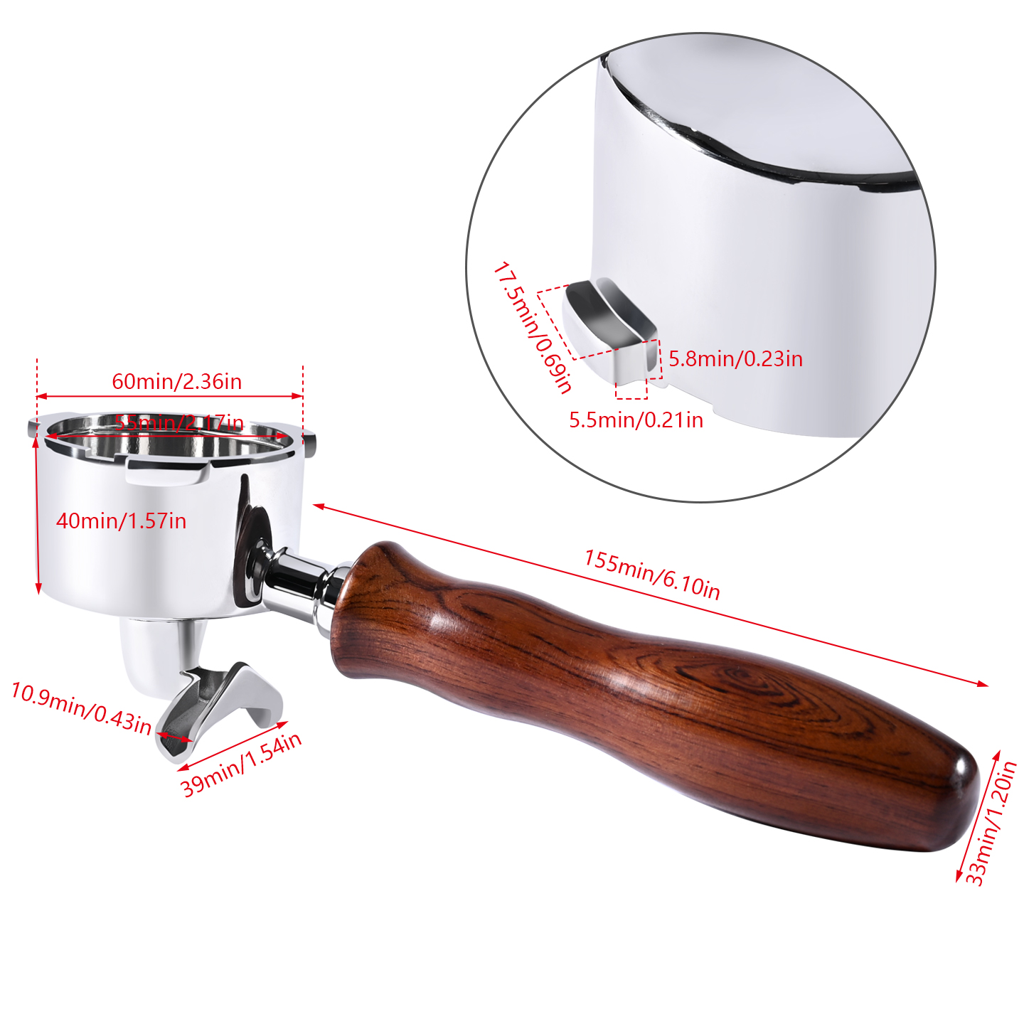 51 mm Doppelauslauf-Kaffee-Sie – Coffee Tea Making Machine Bewertung und Preis