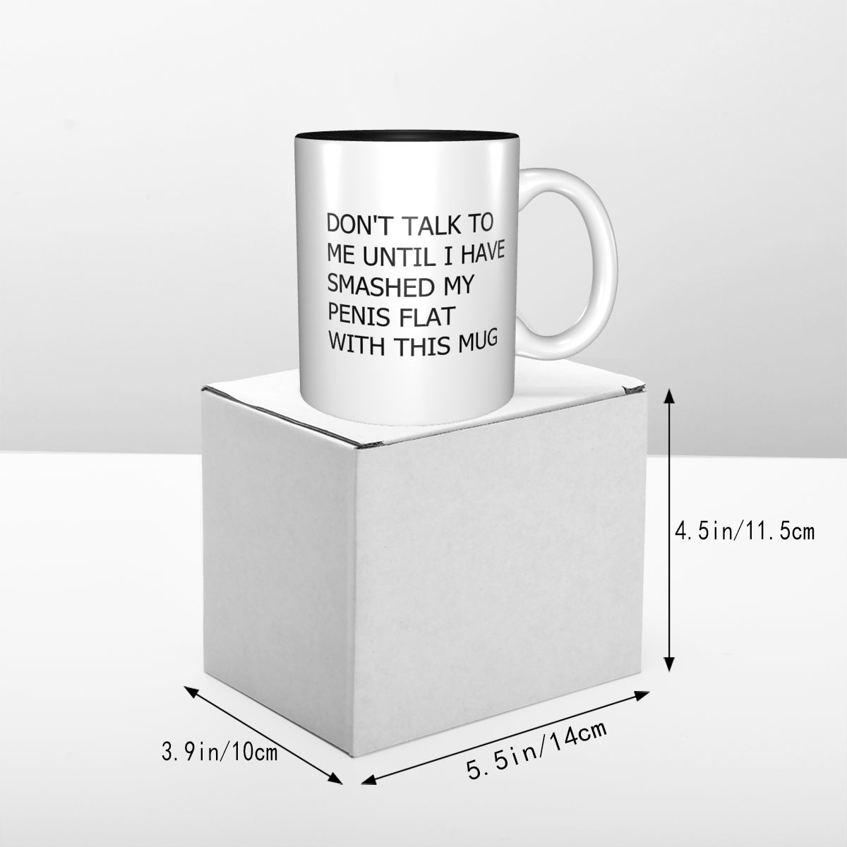 Tasse mit Aufschrift „Don't Ta – Coffee Tea Me Bewertung und Preis