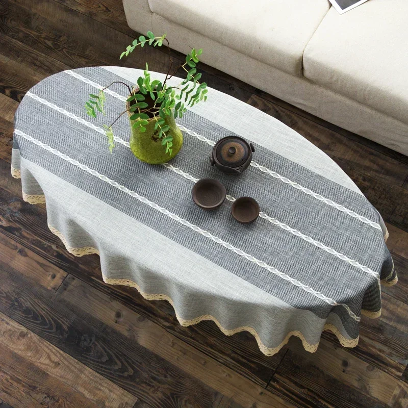 Ovale Tischdecke aus Baumwolle – Coffee Tea Knits Bewertung und Preis