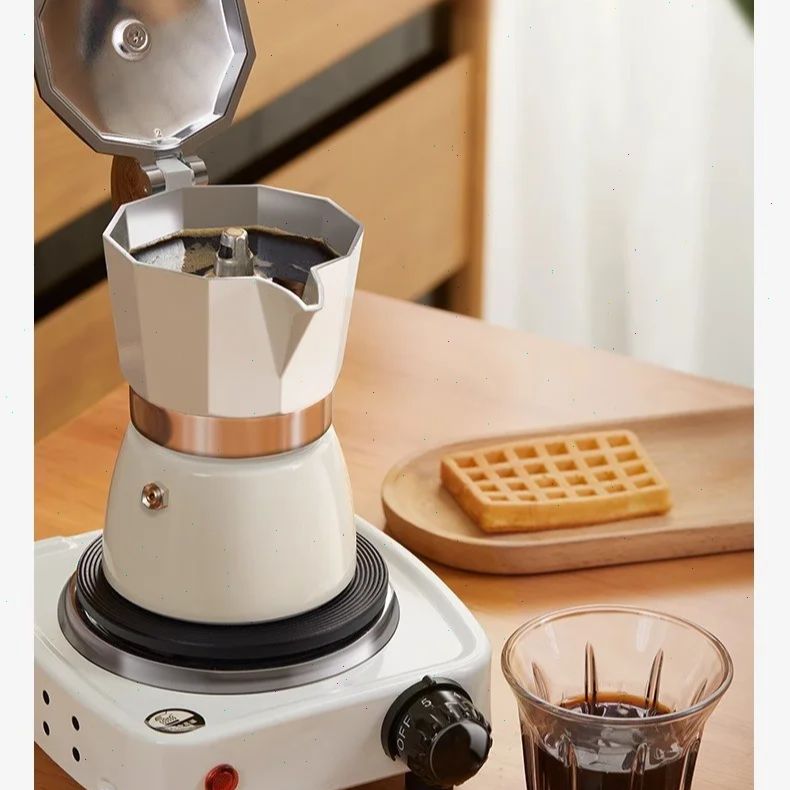 Moka-Kanne mit rundem Boden, E – Coffee Tea Making Machine Bewertung und Preis